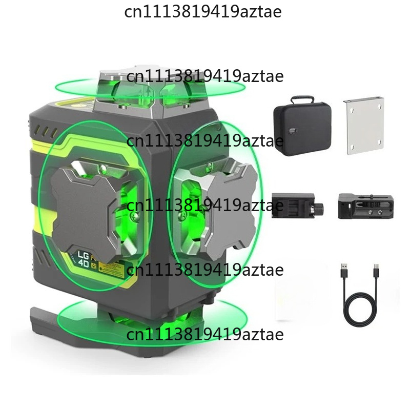 Laser Level 16 Lines 4D Green - 16 Line Laser Level 360 Self
