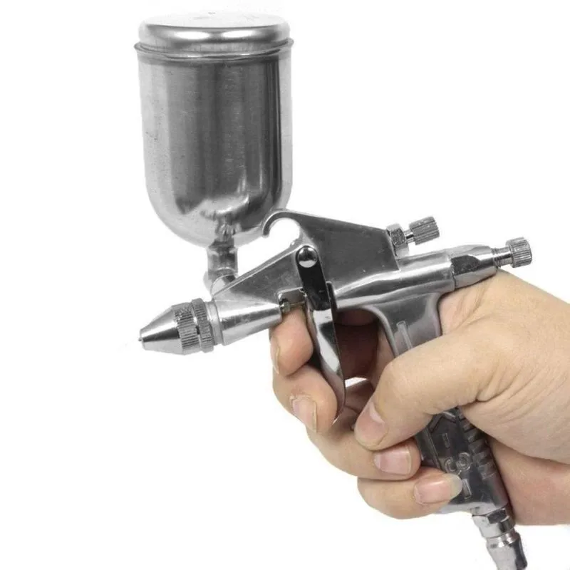 150ml Mini Air Paint Spray Gun - Airbrush Kit With Mini Compressor 评论和价格