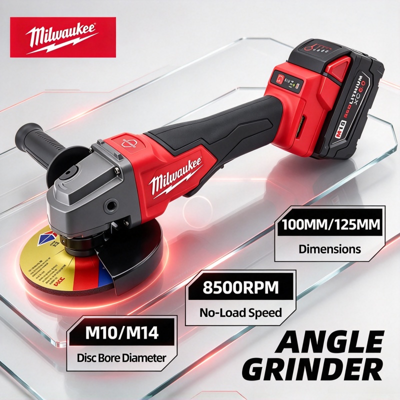 New Original Genuine Milwaukee - Brushless Angle Grinder Battery Powered 评论和价格