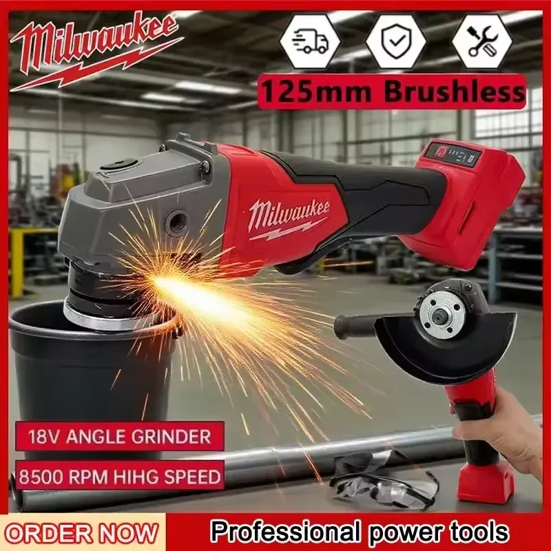 New Original Genuine Milwaukee - Brushless Angle Grinder Battery Powered 评论和价格